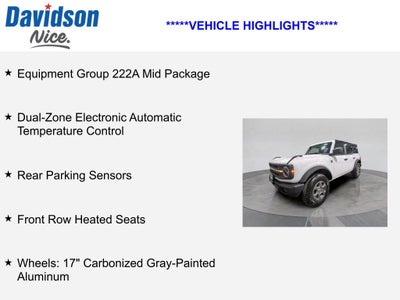 2025 Ford Bronco Big Bend