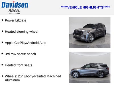2025 Ford Explorer ST-Line
