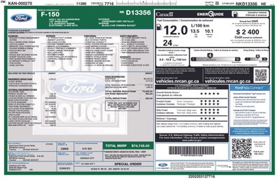 2022 Ford F-150 Lariat