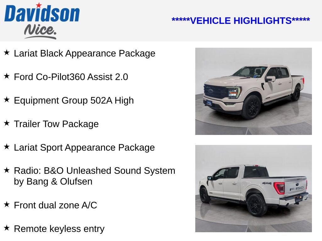 2023 Ford F-150 Lariat