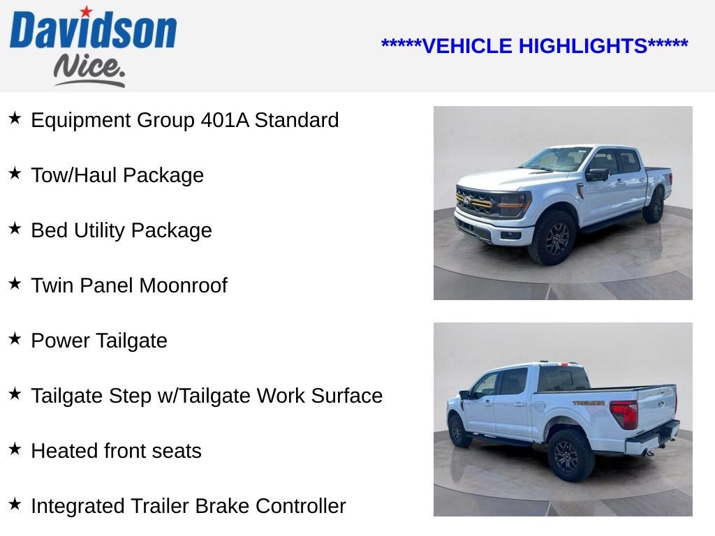 2025 Ford F-150 Tremor