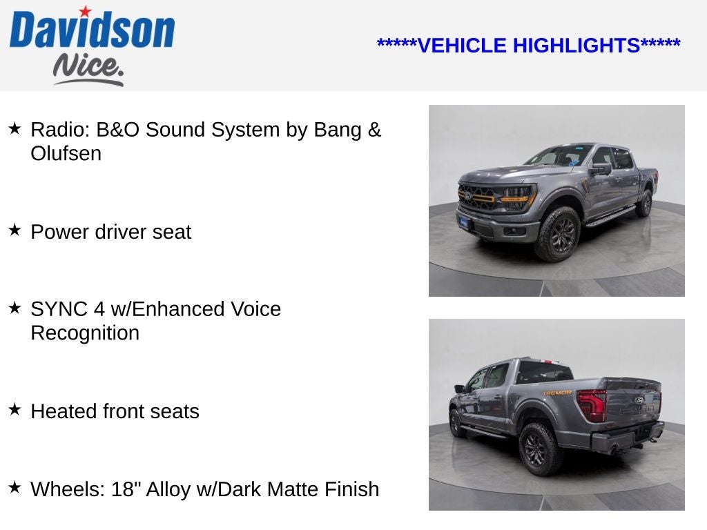 2024 Ford F-150 Tremor