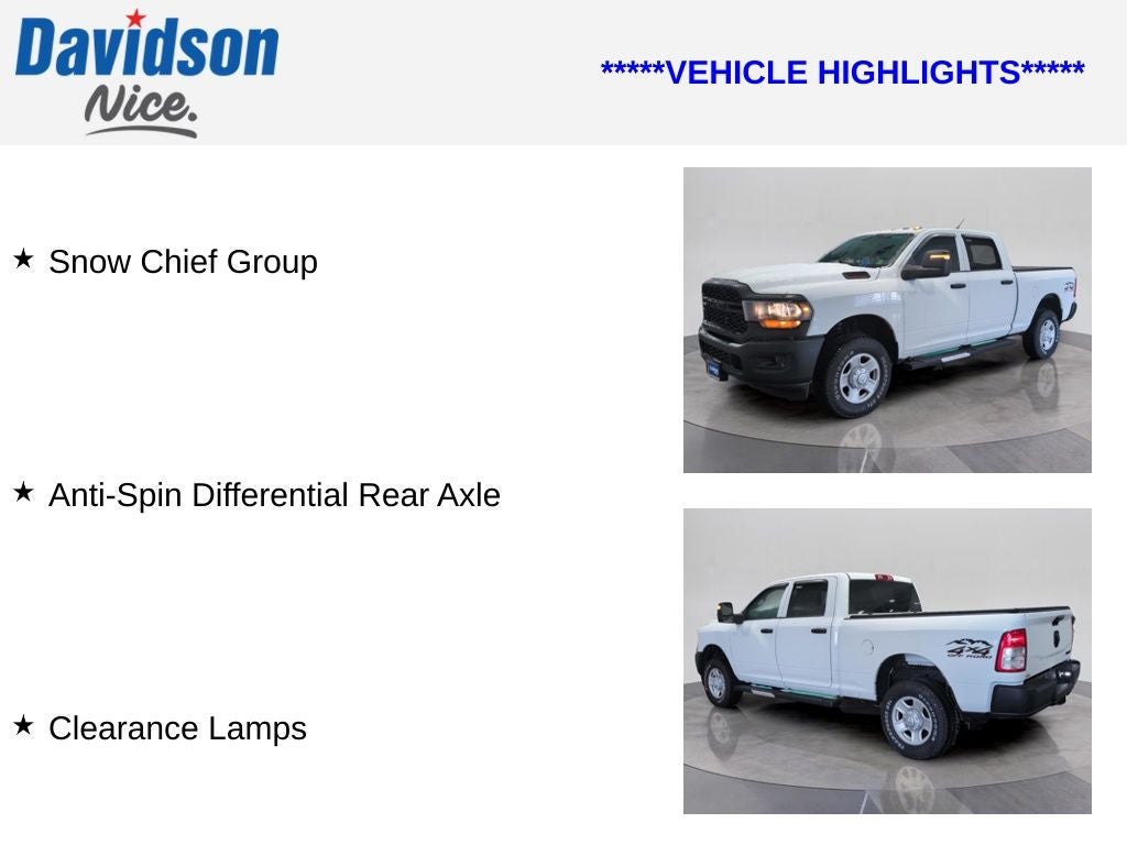 2024 RAM 2500 Tradesman