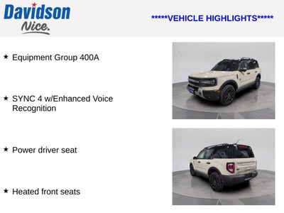 2025 Ford Bronco Sport Badlands