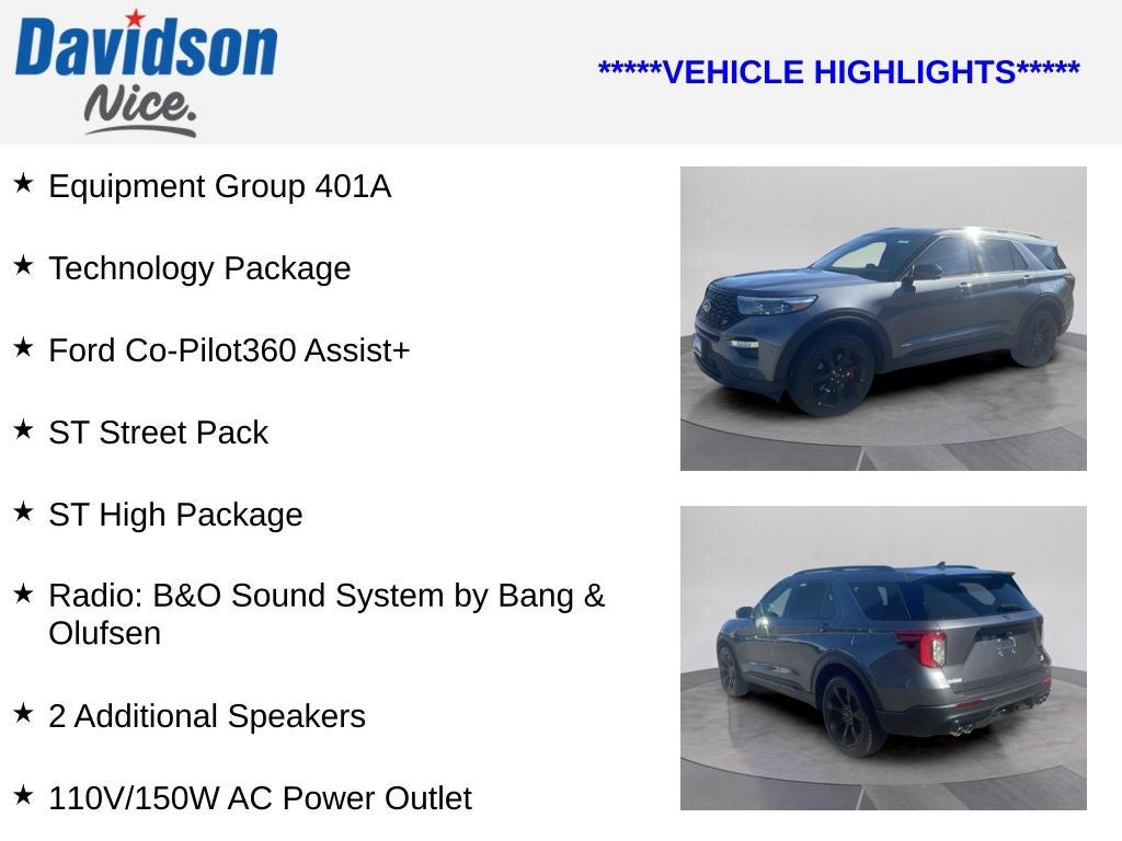 2023 Ford Explorer ST