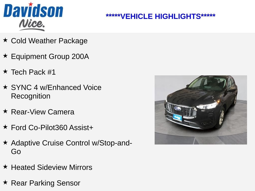 2024 Ford Escape Active