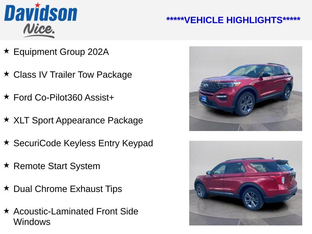 2023 Ford Explorer XLT