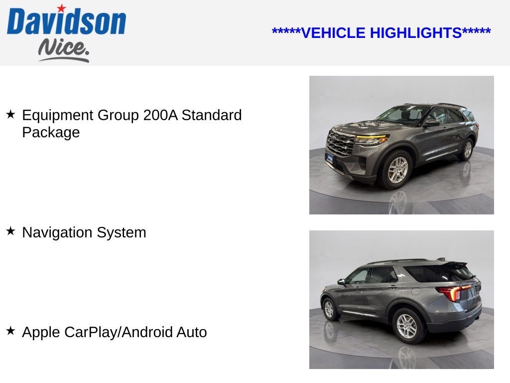 2025 Ford Explorer Active