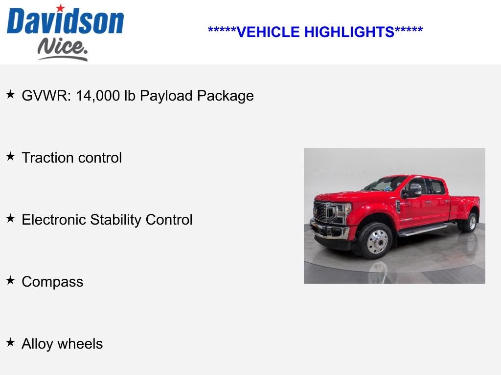 2022 Ford F-450SD Lariat DRW