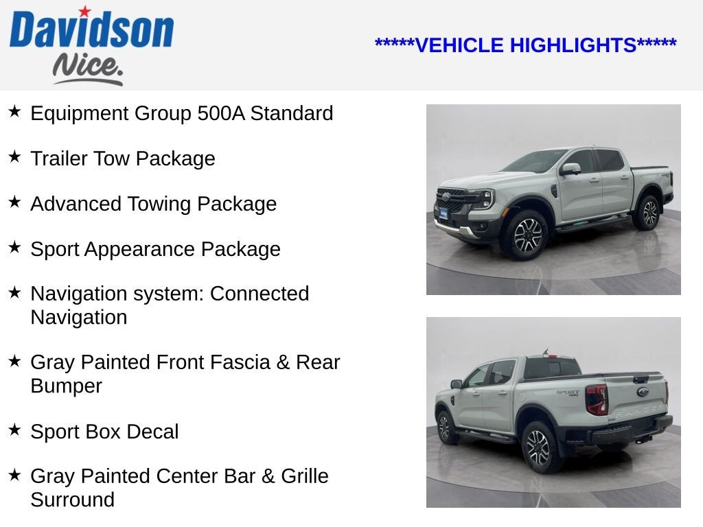 2024 Ford Ranger Lariat