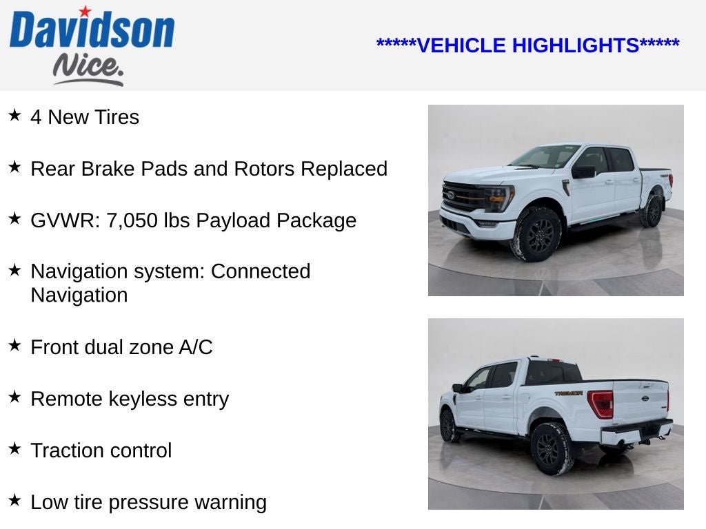 2023 Ford F-150 Tremor