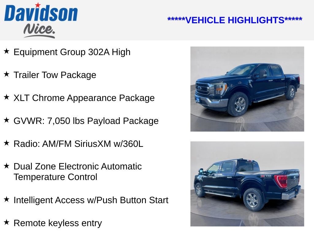 2022 Ford F-150 XLT