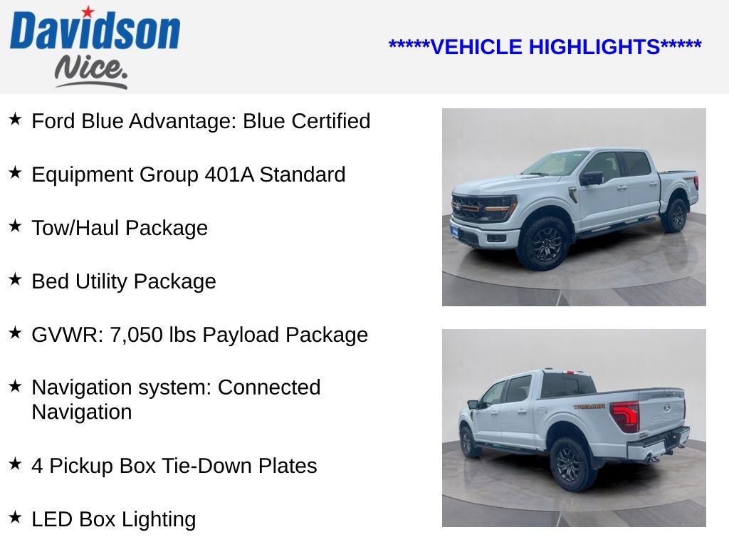 2024 Ford F-150 Tremor