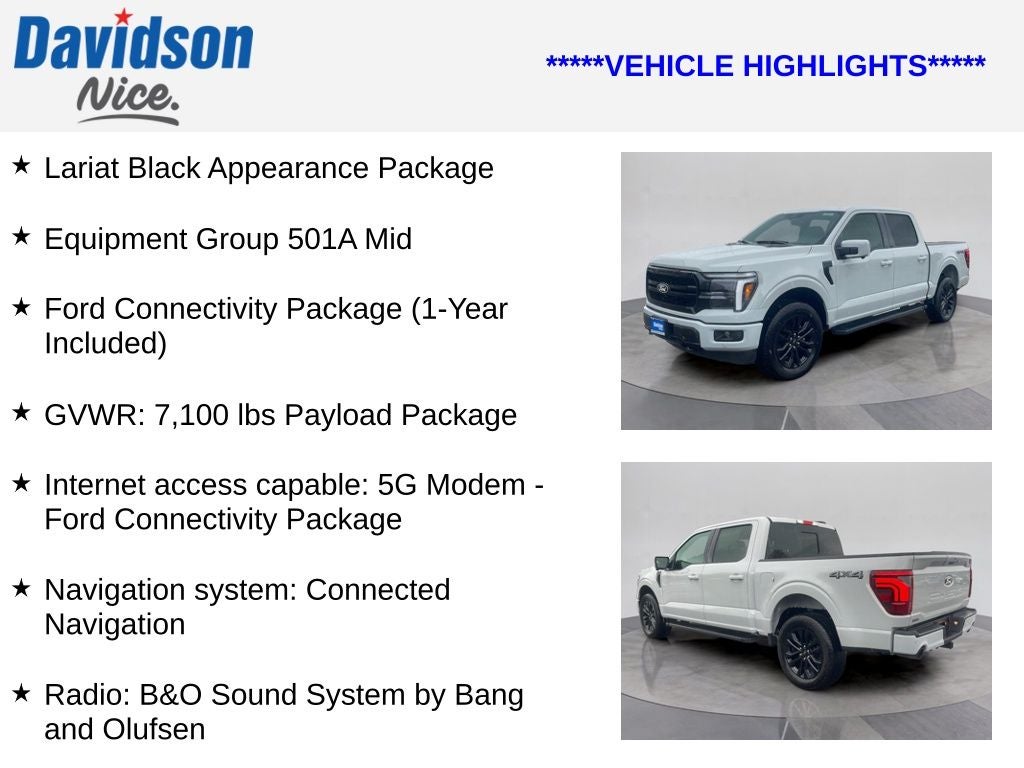 2026 Ford F-150 Lariat