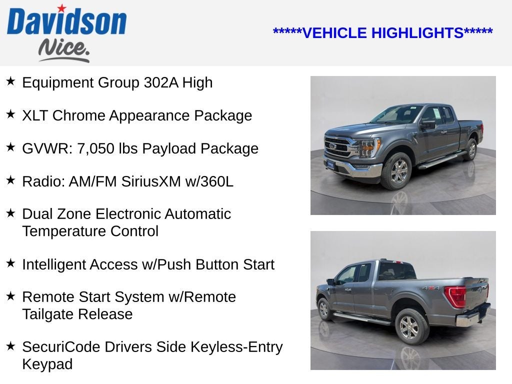 2022 Ford F-150 XLT