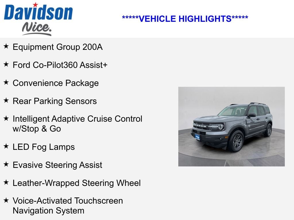 2022 Ford Bronco Sport Big Bend