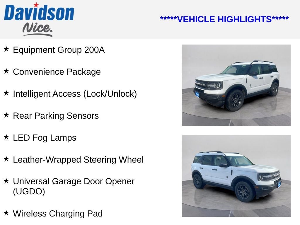 2023 Ford Bronco Sport Big Bend