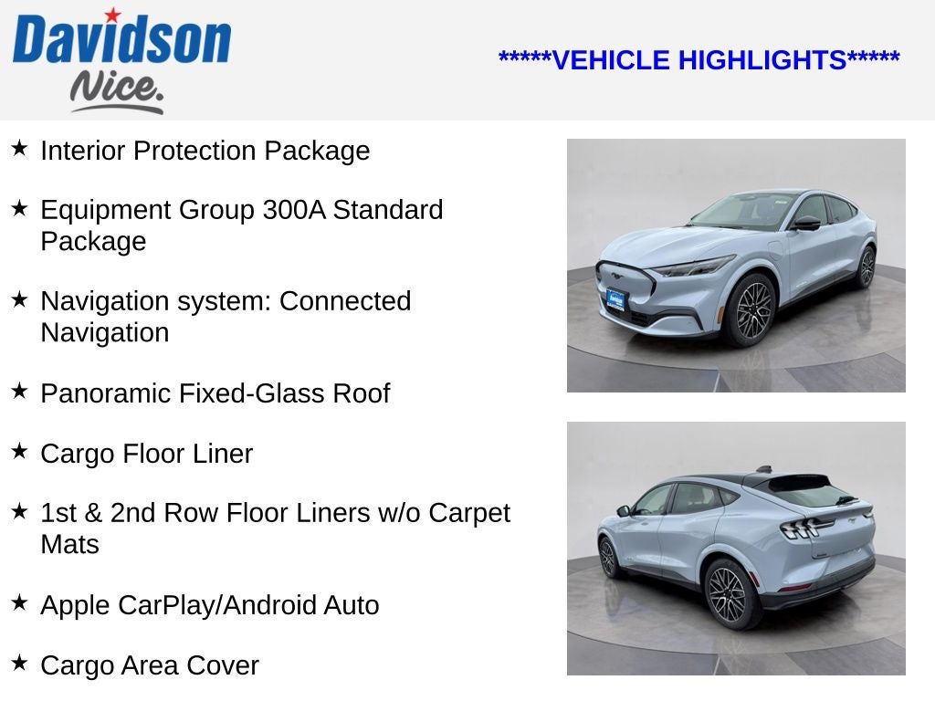 2025 Ford Mustang Mach-E Premium