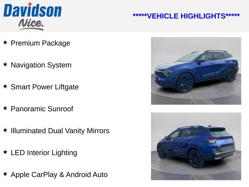 2025 Kia Sportage X-Line