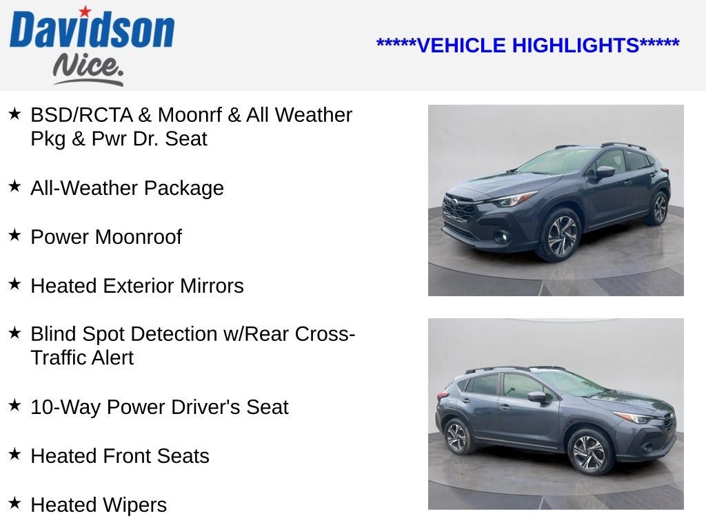 2024 Subaru Crosstrek Premium