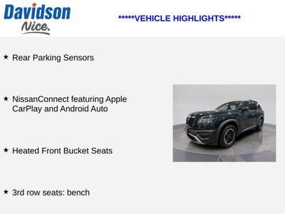2023 Nissan Pathfinder Rock Creek