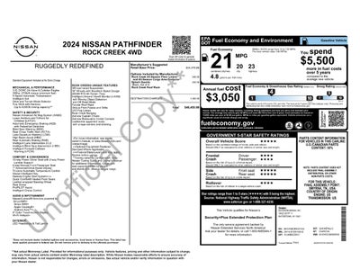 2024 Nissan Pathfinder Rock Creek