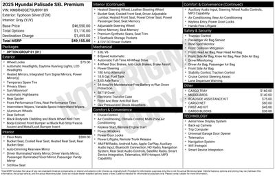2025 Hyundai Palisade SEL Premium