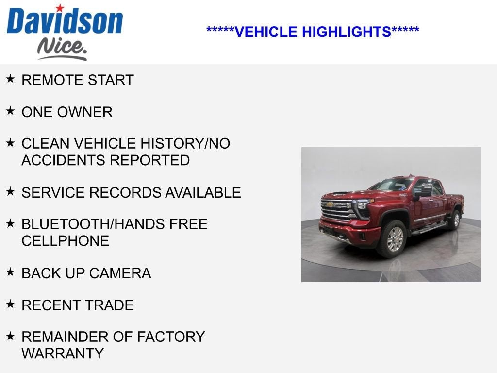 2025 Chevrolet Silverado 3500 HD High Country