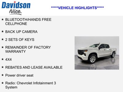 2026 Chevrolet Silverado 1500 Custom