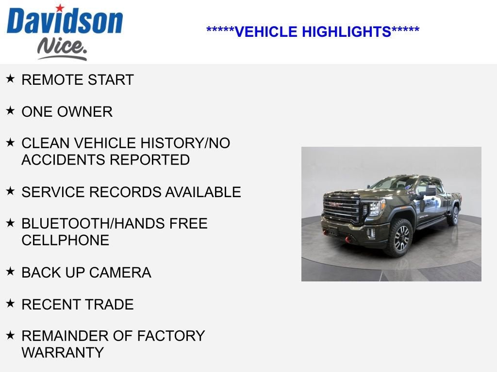 2022 GMC Sierra 2500 HD AT4