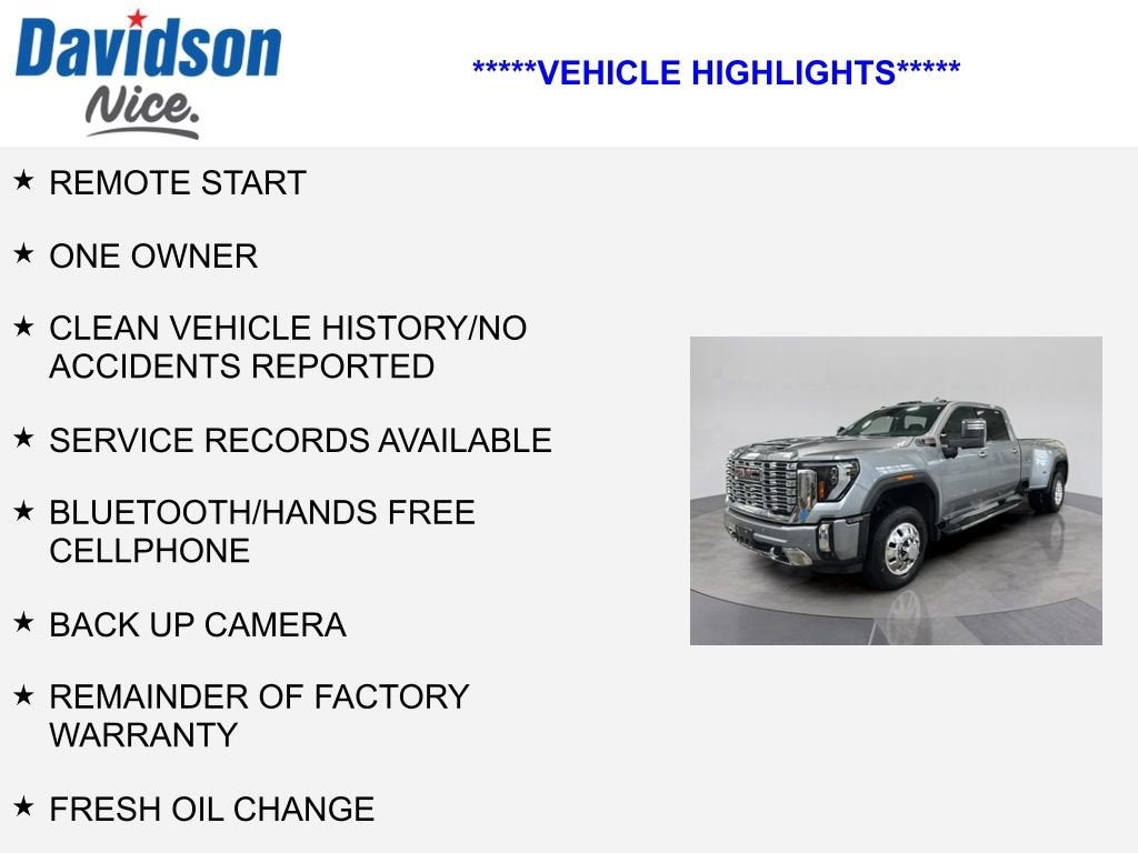 2024 GMC Sierra 3500 HD Denali DRW
