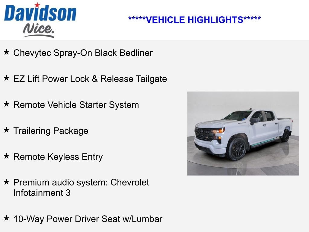 2024 Chevrolet Silverado 1500 Custom
