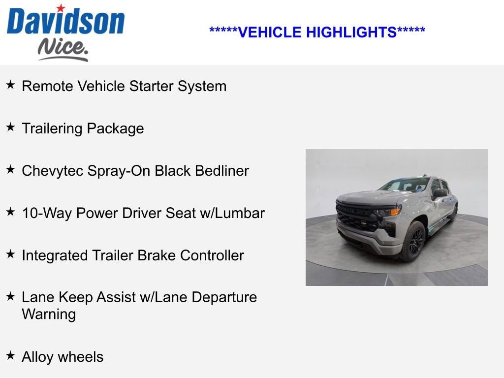 2024 Chevrolet Silverado 1500 Custom