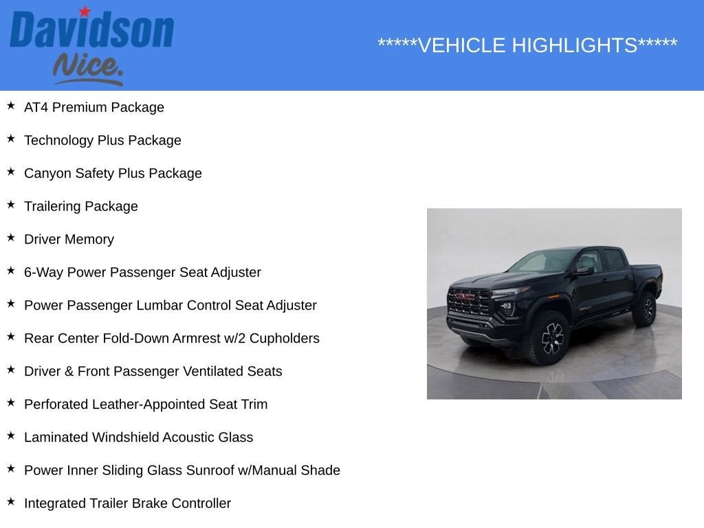 2025 GMC Canyon AT4