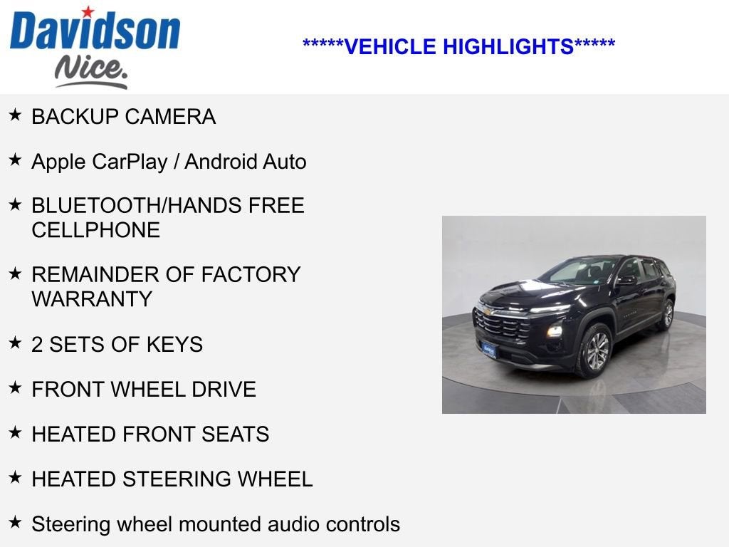 2025 Chevrolet Equinox LT