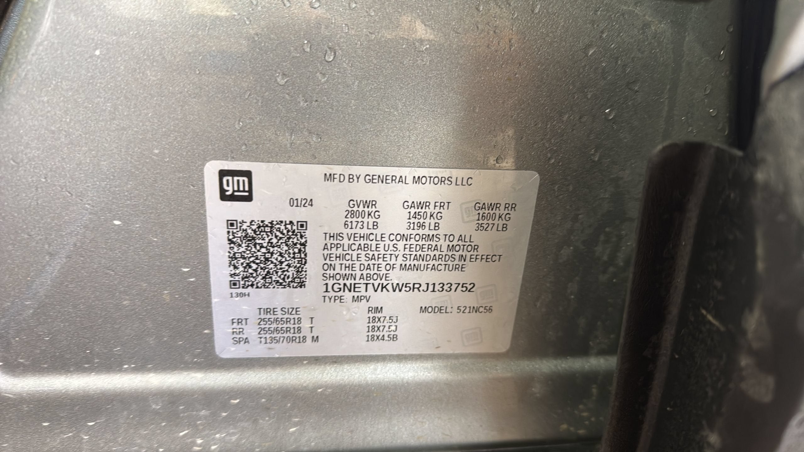 2024 Chevrolet Traverse Limited LT Cloth