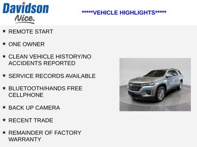 2024 Chevrolet Traverse Limited LT Cloth