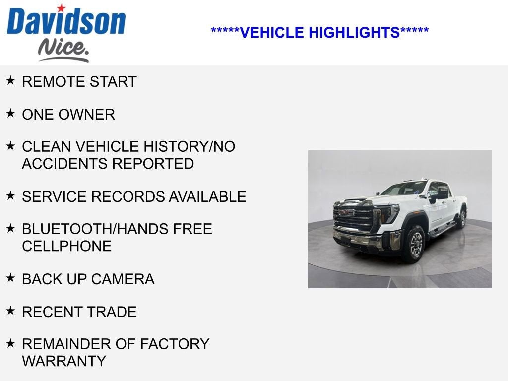 2025 GMC Sierra 3500 HD SLT