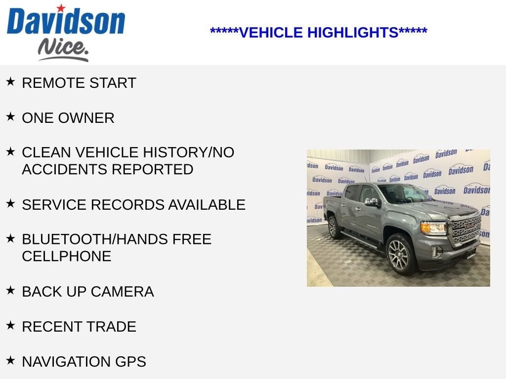2021 GMC Canyon 4WD Denali