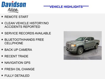 2021 GMC Canyon 4WD Denali