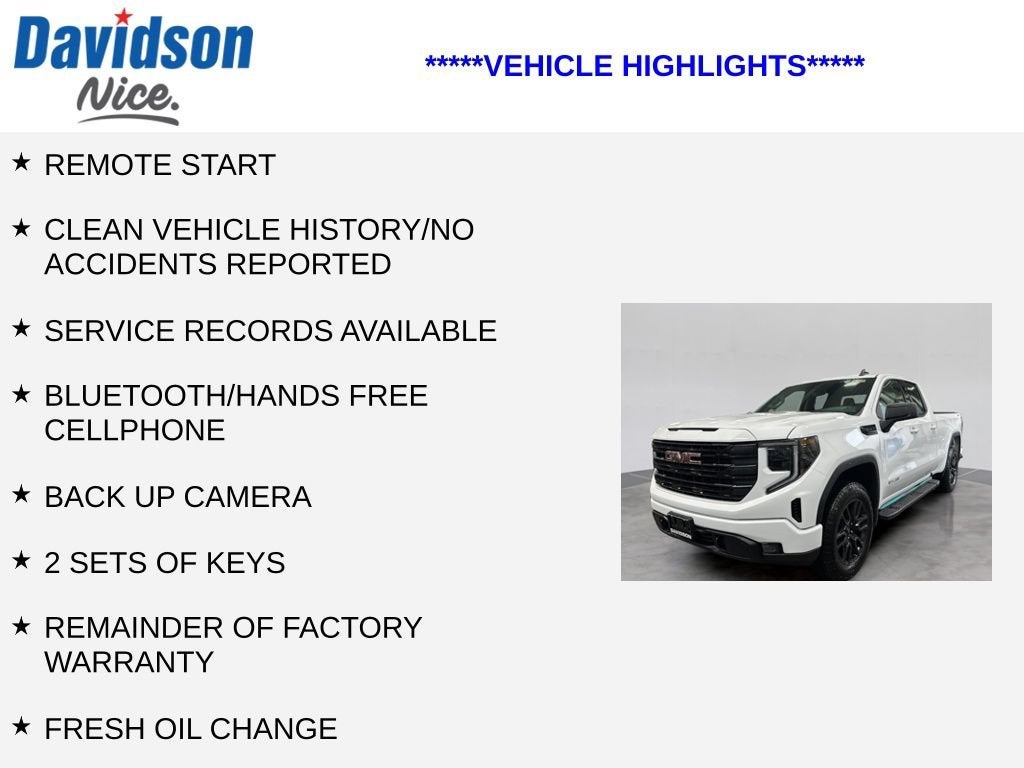 2026 GMC Sierra 1500 Elevation
