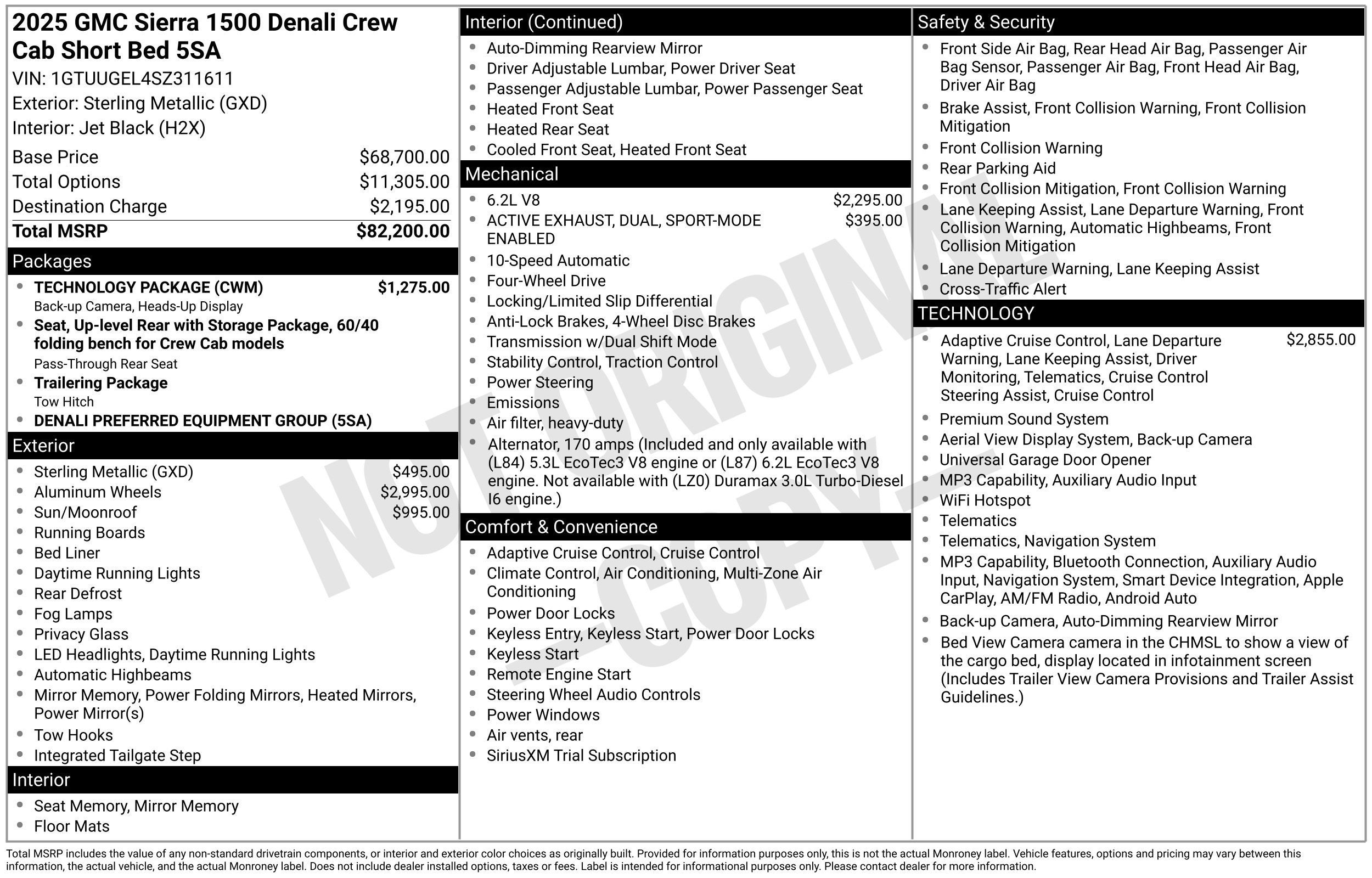 2025 GMC Sierra 1500 Denali