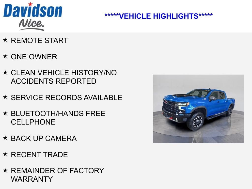 2024 Chevrolet Silverado 1500 ZR2