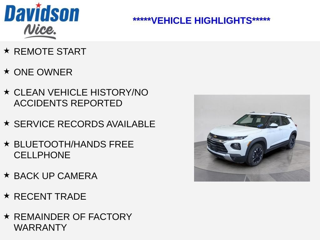 2023 Chevrolet Trailblazer LT