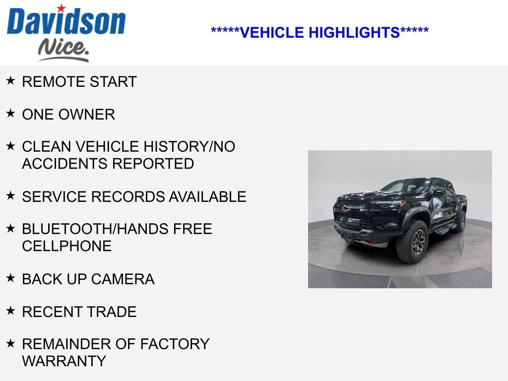 2025 Chevrolet Colorado ZR2