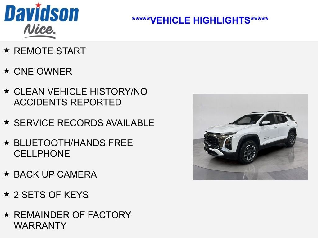 2026 Chevrolet Equinox ACTIV