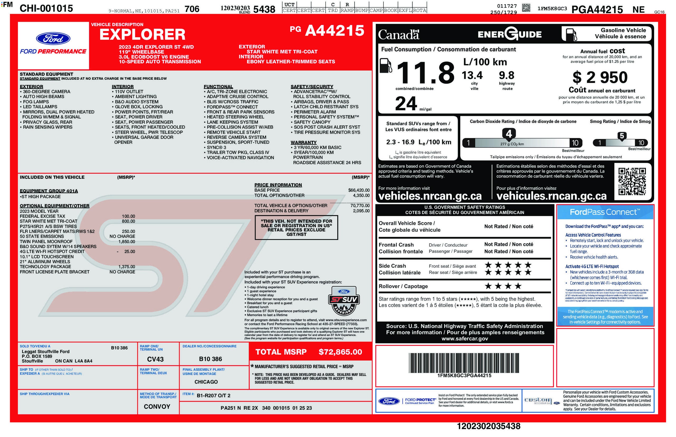 2023 Ford Explorer ST