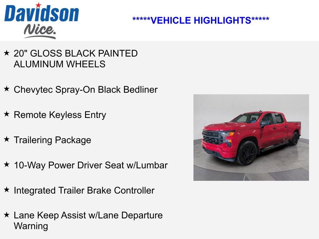 2024 Chevrolet Silverado 1500 Custom