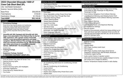 2022 Chevrolet Silverado 1500 LT