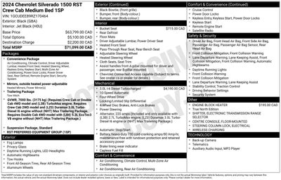 2024 Chevrolet Silverado 1500 RST
